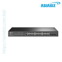 TP-Link SG3428 JetStream 24-Port Gigabit L2 Managed Switch with 4 SFP Ports